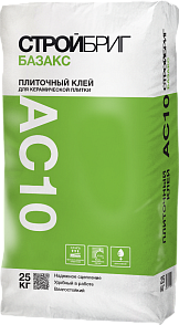 Плиточный клей Стройбриг Базакс AC10 [С0Т по ГОСТ 56387]